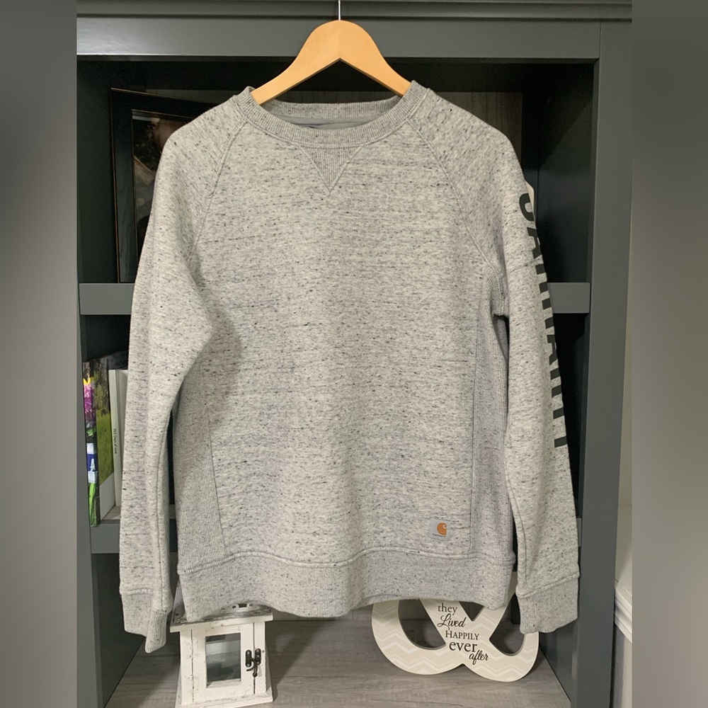 CARHARTT Heathered Gray Crewneck Size Medium